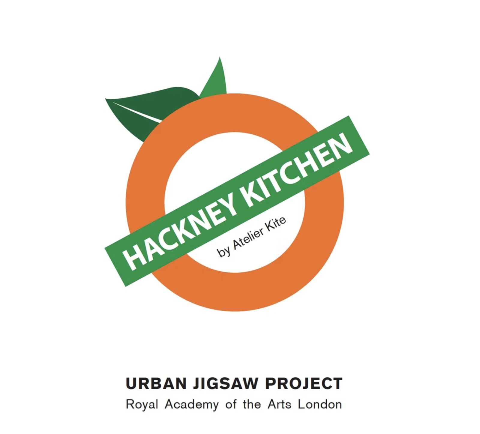 Hackney Kitchen by Atelier Kite logo, Urban Jigsaw Project, Royal Academy of Arts London